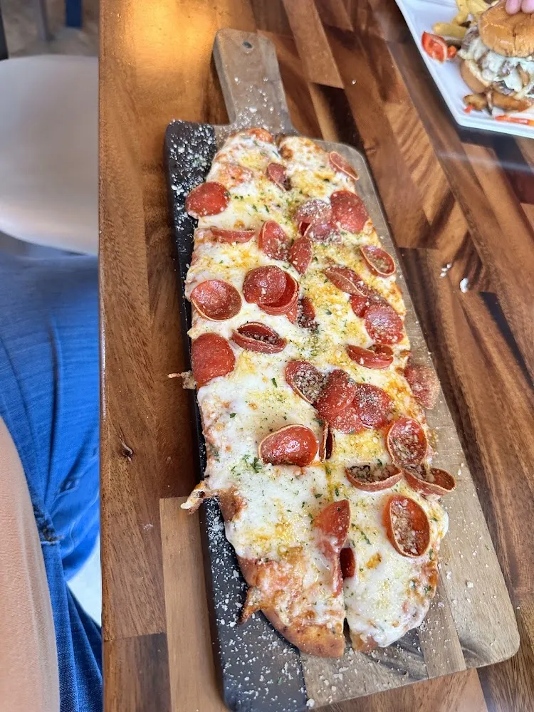 Spicy Vodka Flatbread Pizza
